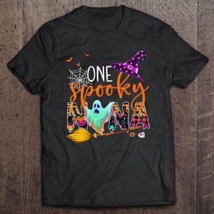 Happy Halloween One Spooky Nana Funny Nana Costume Shirt